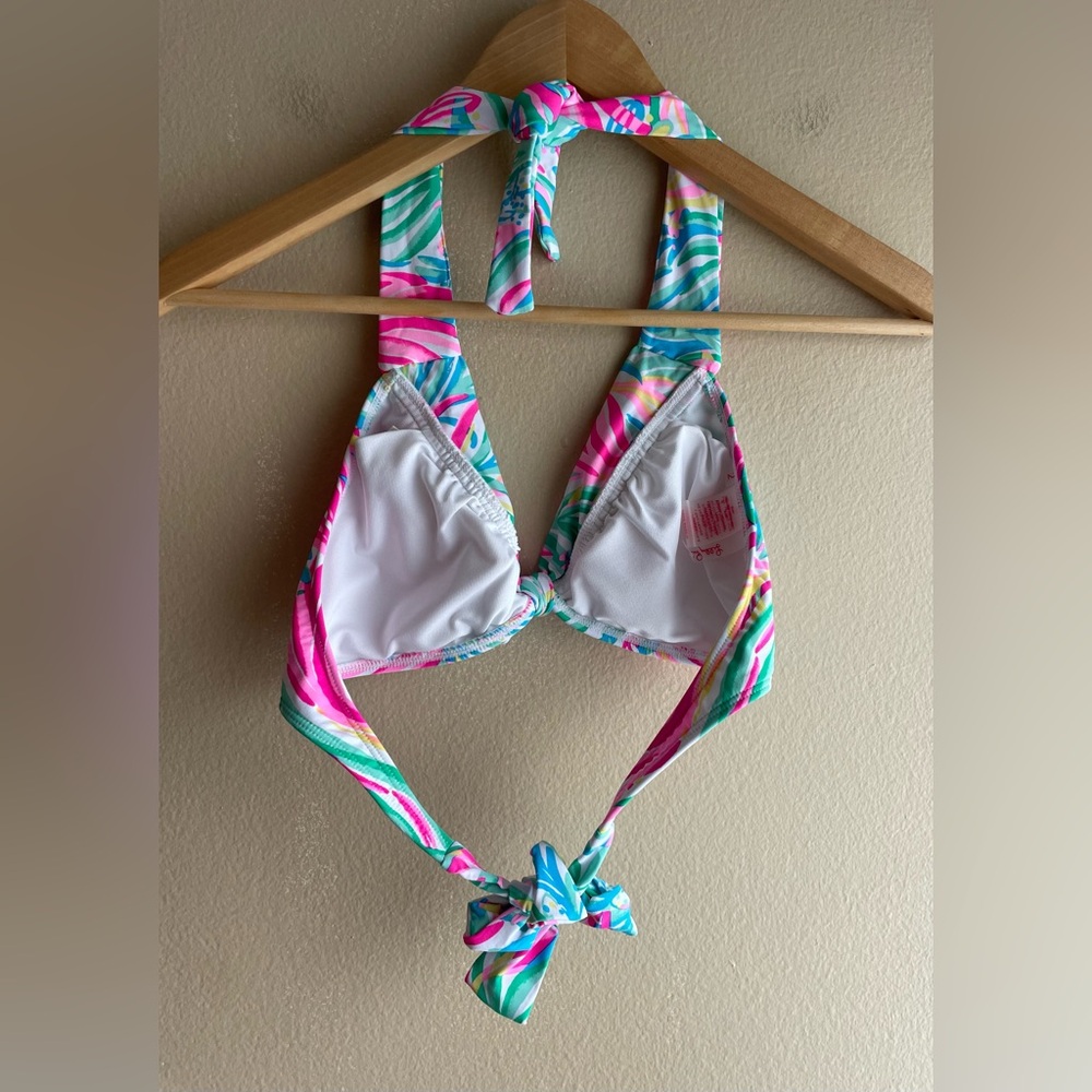 New Lilly Pulitzer Elise Top Multi Sea Turtle Soiree 2 - Picture 5 of 9